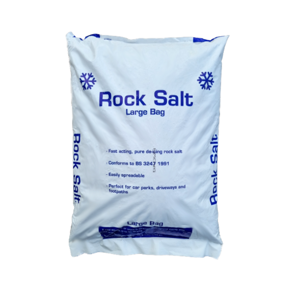 Rock Salt 14 Poly Bags Rock Salt